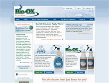 Tablet Screenshot of bio-ox.com